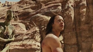 John Carter (2012) john fights in thearena white apes fighting scene