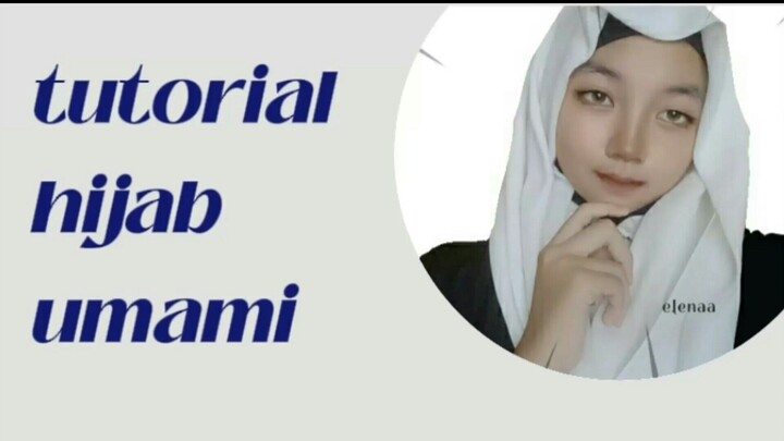 tutorial hijab umami✨