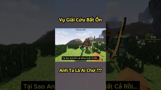 Vụ Giải Cứu Bất Ổn Của Anh Đen Xì Xì Trong Minecraft 🤣 #shorts