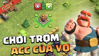 AKARI LẤY ACC VỢ LÀM TRÒ CHƠI HỘI Clash of clans | Akari Gaming