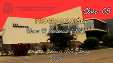 Sesion 05 - Programacion