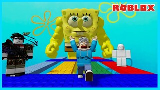 Parkour Obby Tapi Kita Di Kejar Spongebob - Roblox Indonesia