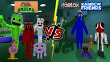 Gartan of Banban V2 VS Roblox Rainbow Friends [Minecraft PE]