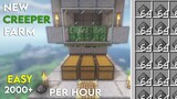 NEW Minecraft 1.19 Creeper Farm Tutorial | 2000 Gunpowder Per Hour Easy
