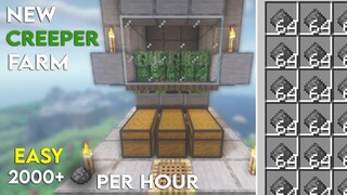 NEW Minecraft 1.19 Creeper Farm Tutorial | 2000 Gunpowder Per Hour Easy