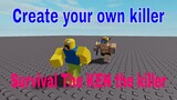 How to Create Your Own Killer In Roblox Studio *No Scripting* (Animation in Pinned Comment)
