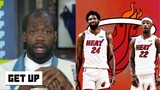 GET UP | Patrick Beverley [BREAKING] Joel Embiid trade from 76ers to Miami Heat with Jimmy Butler