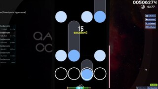 I PASSED GALAXY COLLAPSE!!!! (91.81%) // osu! mania