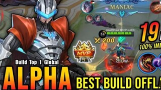 Alpha best offlane rotation