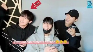 So caring Jaehan☺️😊🤭