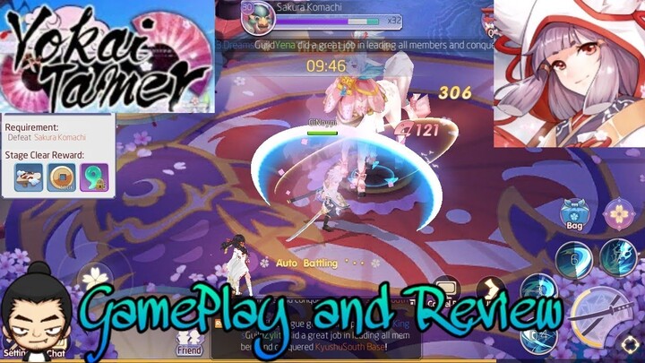 Yokai Tamer Firstlook Gameplay Android Comment and Review (Asia Server)