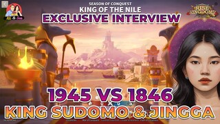 KVK 1945 VS 1846, INTERVIEW KING SUDOMO DAN JINGGA (RISE OF KINGDOMS)