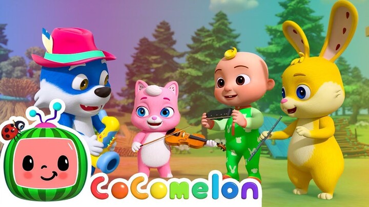 The 3 Little Colorful Friends _ CoComelon _ Moonbug Kids_Color Time