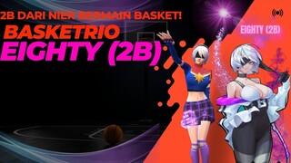 2B Pakai Baju Captain Marvel! | Basketrio Indonesia