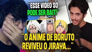 MICHI REAGE AO CENÁRIO TRANSPARENTE: BORUTO CONSEGUIU ESTRAGAR NARUTO | Cortes do Michi