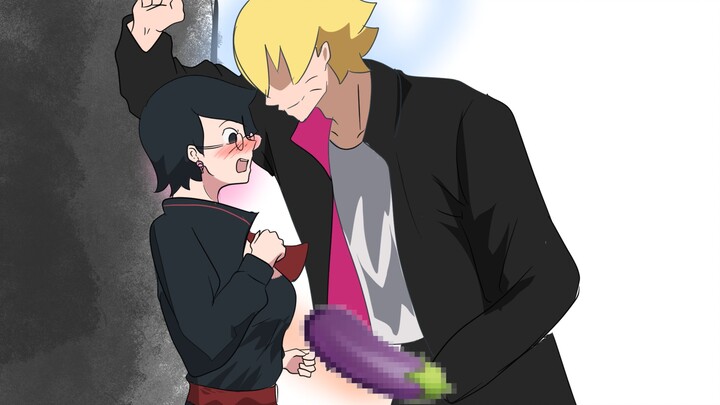 Ketika Sarada lihat "terong" boruto 🫣🫣[tidak tayang TV]