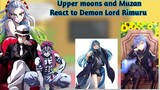Upper Moons and Muzan React to Demon Lord Rimuru Tempest | AU | Gatcha Reaction | Rimuru x Chloe