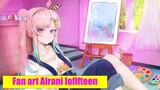 Menggambar Vtuber Hololive  airaniiofifteen.