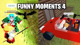 FUNNY MOMENTS 4 FT. ROBLOX CAR // HACKER? // PILLARS | ROBLOX Demon Slayer RPG 2