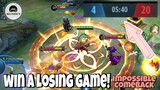 How to Win a Losing Game | Most Epic Comeback | Gatotkaca Gameplay MLBB