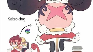 Thiết kế Pokémon dựa trên nhân vật onepiece