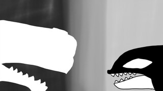 Black whale, white whale