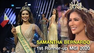 Samantha Bernardo - Miss Grand International 2020 1st Runner-up Full Performance