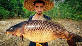 Ẩm Thực Lương Sơn Bạc - Cá Om Dưa - Viet Nam Fish Stew - Survival Cooking / P9