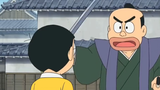 Nobita ngáo ngơ suýt bị Samurai chém tập phim Lãnh chúa xuyên không