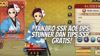 TIPS SSR GRATIS DAN TANJIRO WATER BREATHING - DS : BLADE OF HASHIRA