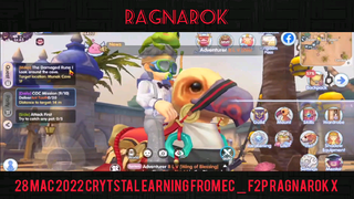 28 Mac 2022 Crytstal Earning From EC _ F2P Ragnarok X