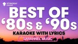 1 HOUR BEST OF '80s & '90s MUSIC | Karaoke with Lyrics presented by @StingrayKaraoke