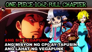 One piece 1062: full chapter | Ang Six Vegapunk | Cp0 vs Six vegapunk