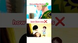 Zoro change by Luffy moments #onepiece #luffy #zoro