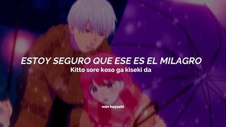 A Sign of Affection/ Yubisaki to Renren OP Full | Yuki no oto  by Novelbright |  Sub español  - AMV