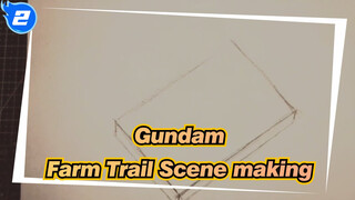 Gundam|Whole process of making a farm trail scene|Hope you all will like it！_2