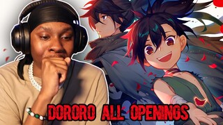 Reacting To All Dororo Openings 1-2 - Anime OP Reaction