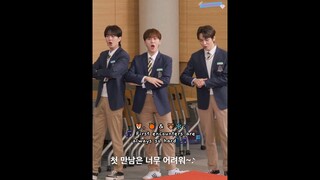 hoshi, seungkwan and vernon singing tws - 'plot twist' but it's orchestra version 😭😂 #GOING_SVT