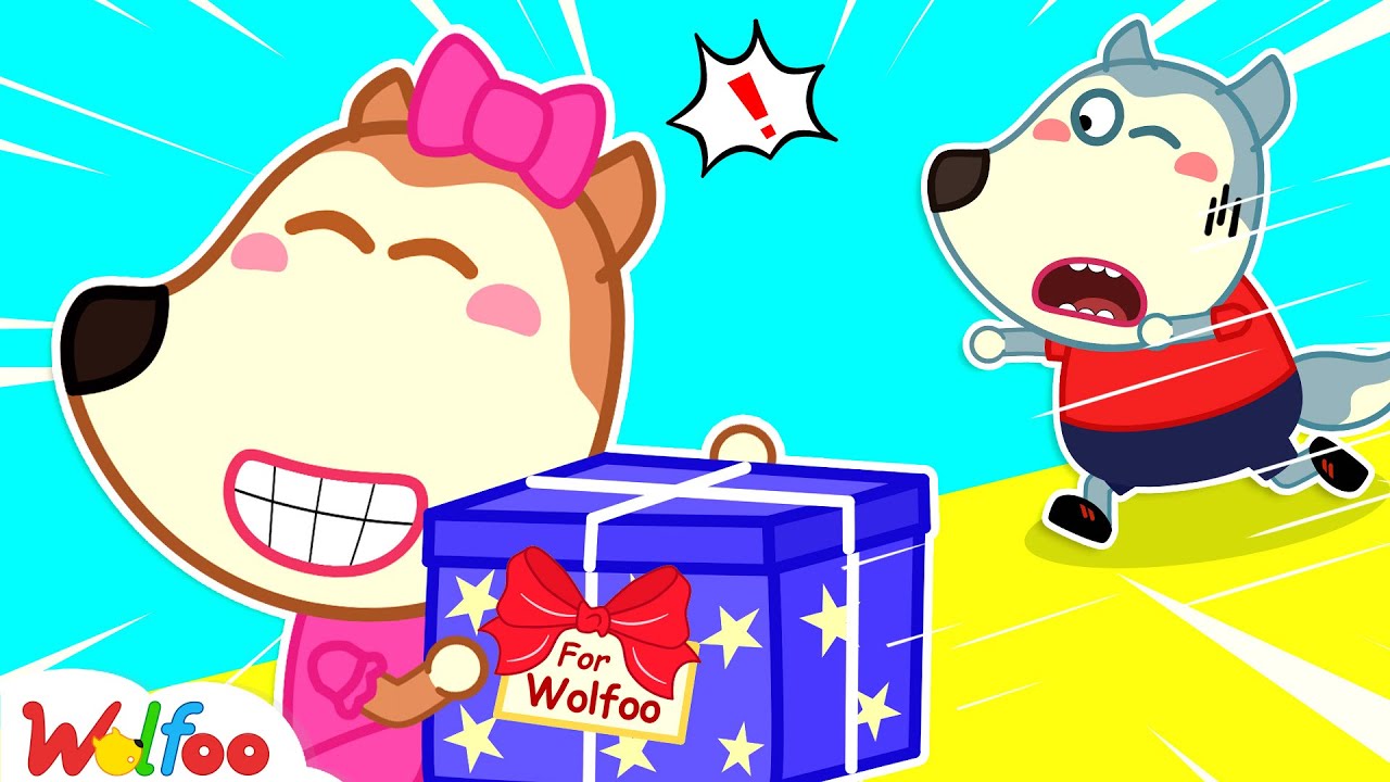 Lucy! Wolfoo Wants To Go Potty - Wolfoo Learns About Sharing For Kids