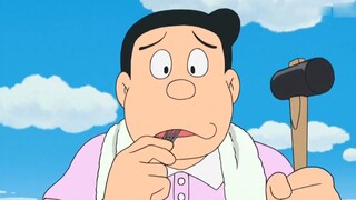 Doraemon, Nobita poured a cup of adventure tea for his father, and after drinking it, Nobita went ou