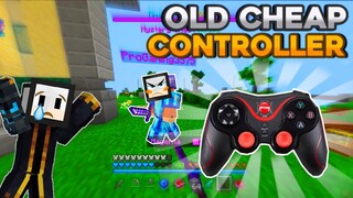 Skywars with an old cheap Controller|Hive| MCPE Gameplay