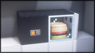 ⚒️ Minecraft : How to make a Microwave