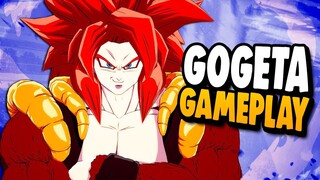 INSTANT KILL FIRST TRY?! First Look At Gogeta SSJ4 in DBFZ