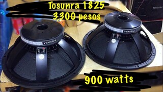 Tosunra 1825 Speakers ship to Urdaneta Pangasinan by SDSS pinoy vlog