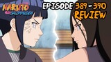 Hinata vs. Hanabi! | Naruto Shippuden Episode 389 - 390 Review