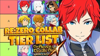 Best Heroes TIER LIST (Re:Zero Collab Edition) - Seven Deadly Sins: Grand Cross