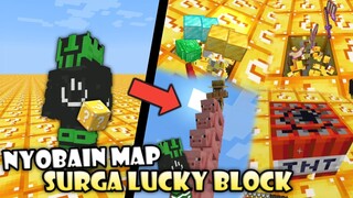 Jadi Aku Terjebak Di DUNIA LUCKY BLOCK TERANEH DI MINECRAFT PE!!!