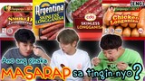 [REVIEW] Korean guys eat Longanisa #110 (ENG SUB)