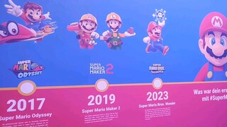 Super Mario Timeline - Gamescom 2023