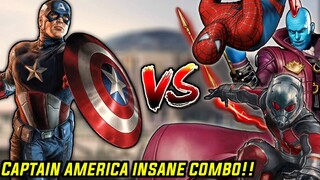 CAPTAIN AMERICA EPIC COMEBACK GAMEPLAY | HOW TO PLAY CAPTAIN AMERICA 2023 | MARVEL SUPER WAR MOBA